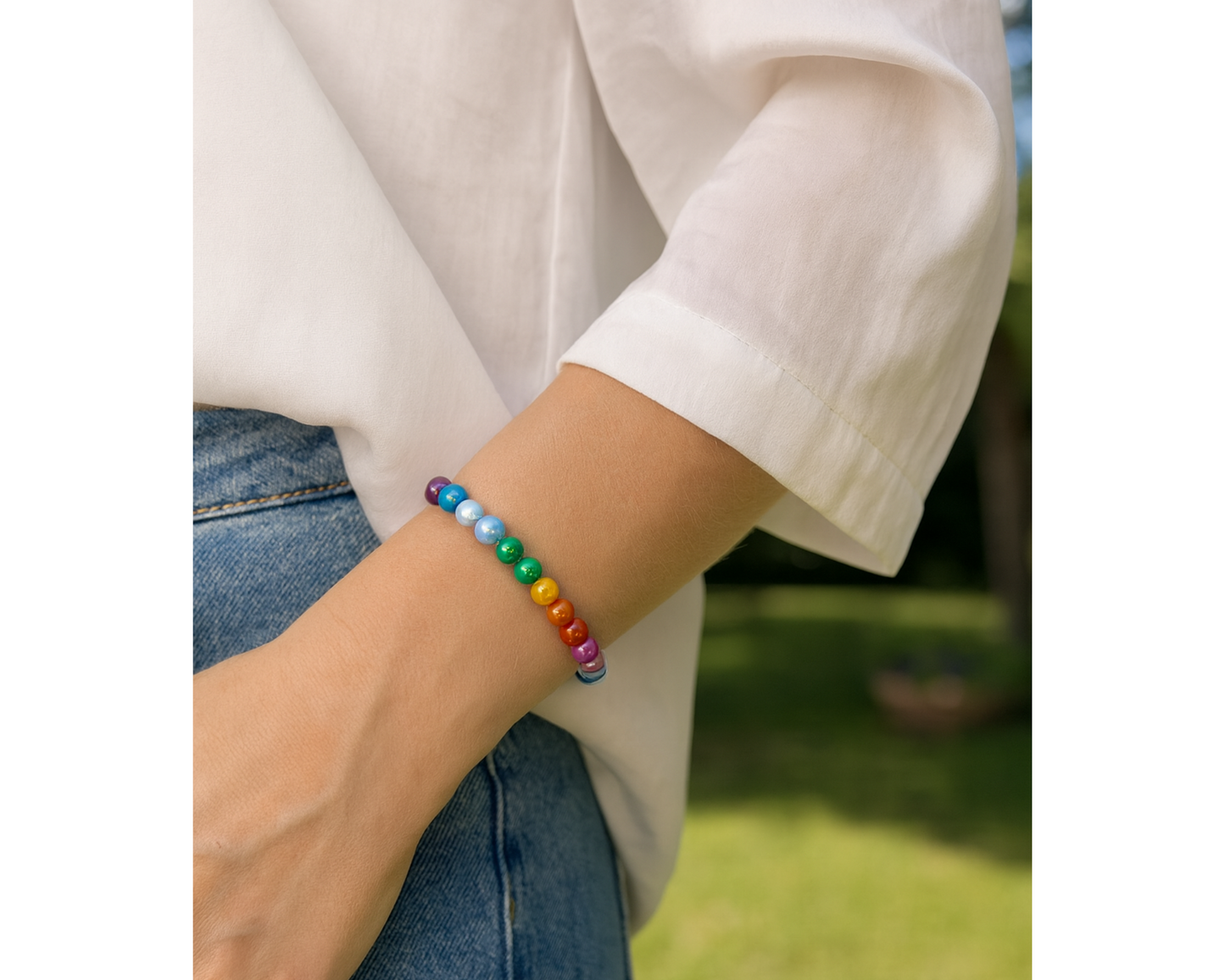 Armband Miracle Perlen, 8 mm, Mara
