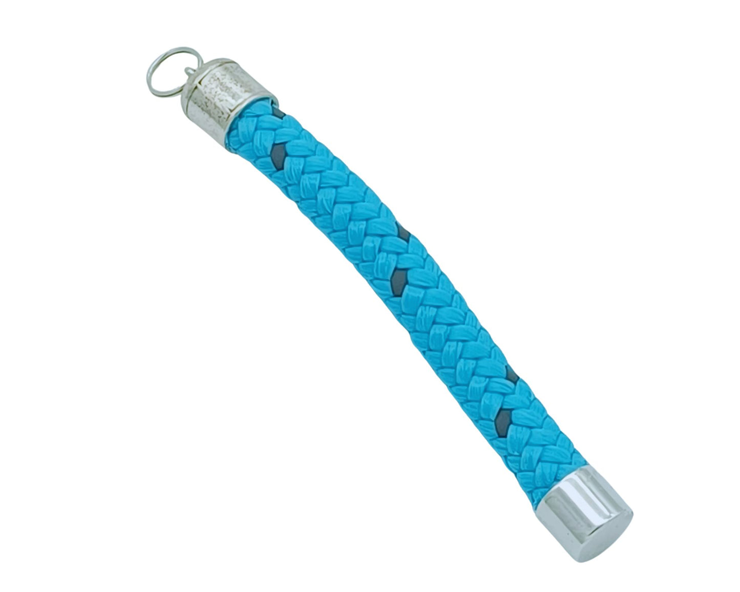 Segelseil 10mm Schlüsselanhänger, Stiftform, türkis