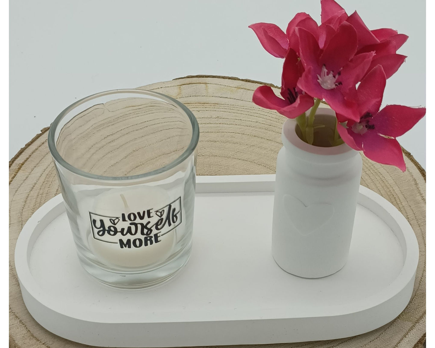 Teelichter mit Sprüchen 1