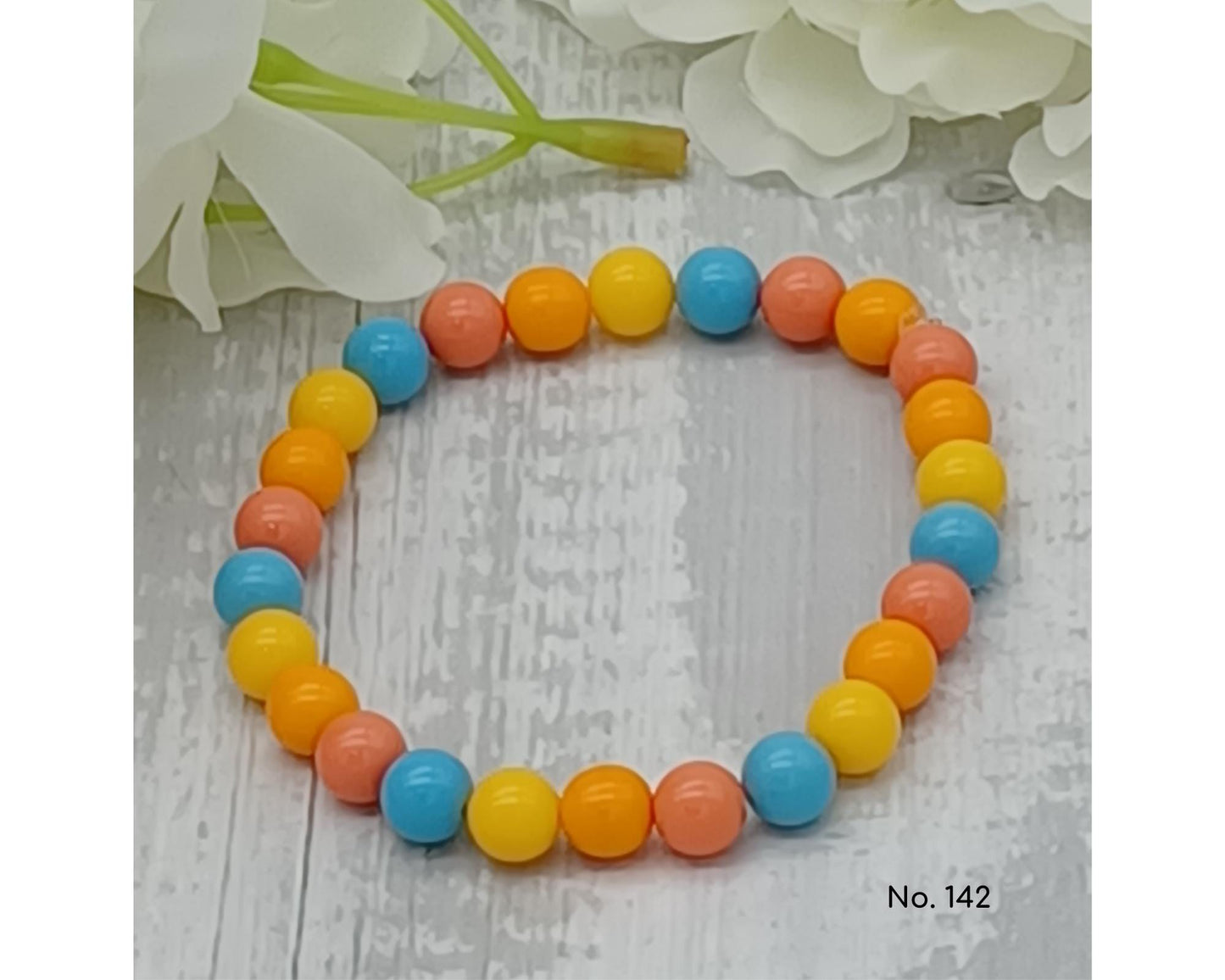 Armband, 8mm Kugel, Melina