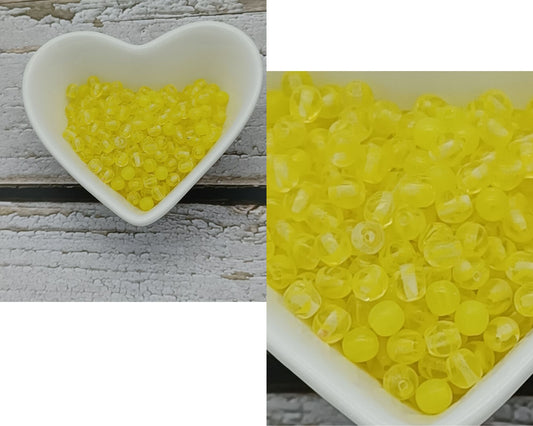 Perle rund glanz 4mm