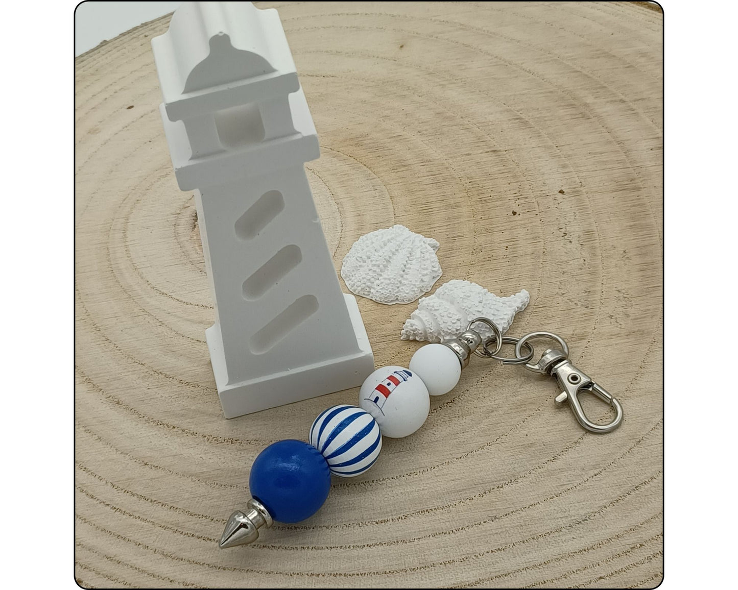 Schlüsselanhänger verschiedene, Maritime Motive aus Holz