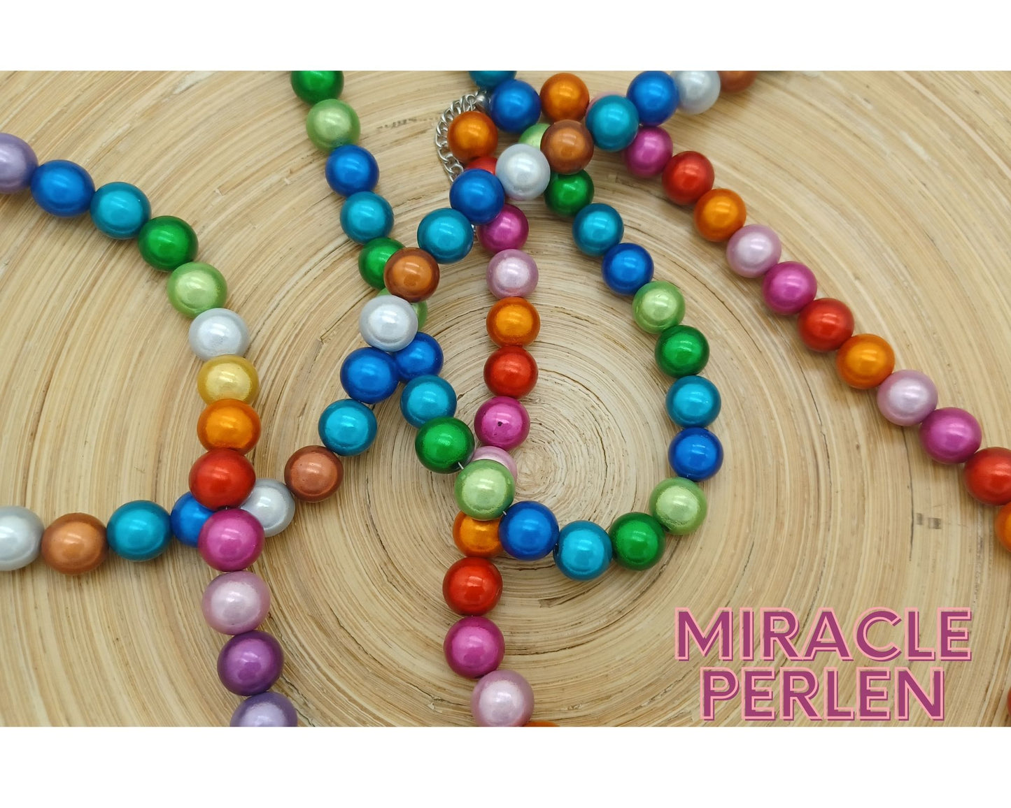 Halskette Miracle Perlenkette, 12 mm Paddy