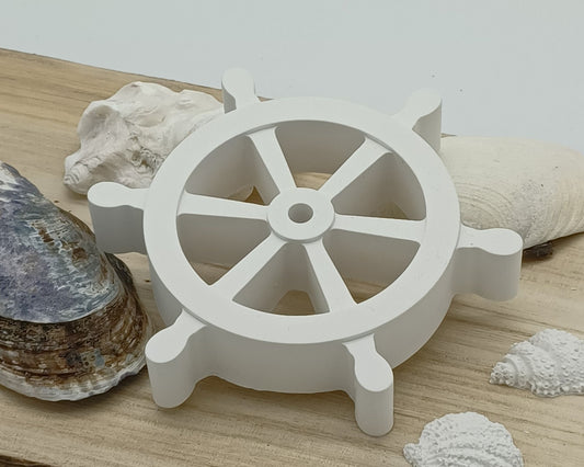 Raysin Gußformen, maritim, Steuerrad