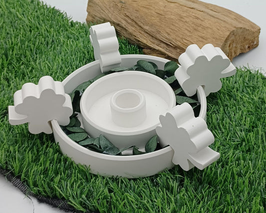 Raysin Gußformen, Ostern, Klee Kantenhocker 4er Set