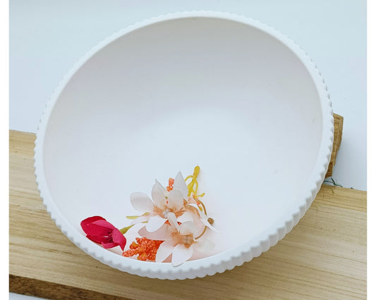 Raysin Gußformen, Tabletts und Schalen, Schale geriffelt