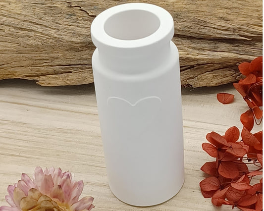 Raysin Gußformen, Kerzenhalter und Vasen mit Herz ohne Schrift