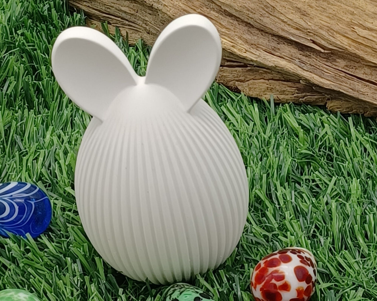 Raysin Gußformen, Ostern, Hasen gerillt / Kontur
