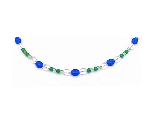 perleperle Modeschmuck handgefertigt BK213 Sonnenbrillenbänder 018 Wasserfarben