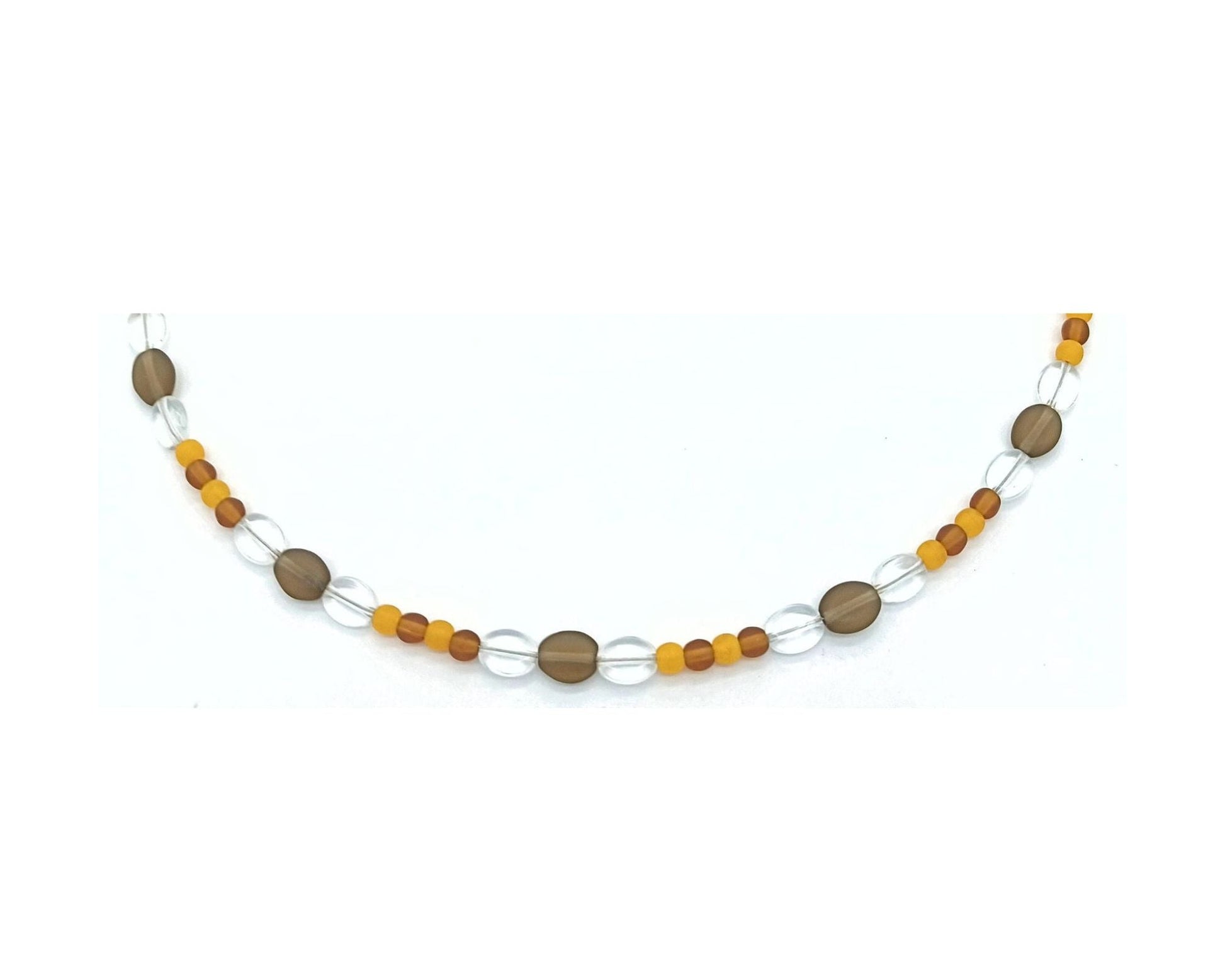 perleperle Modeschmuck handgefertigt BK213 Sonnenbrillenbänder 031 Brauntöne