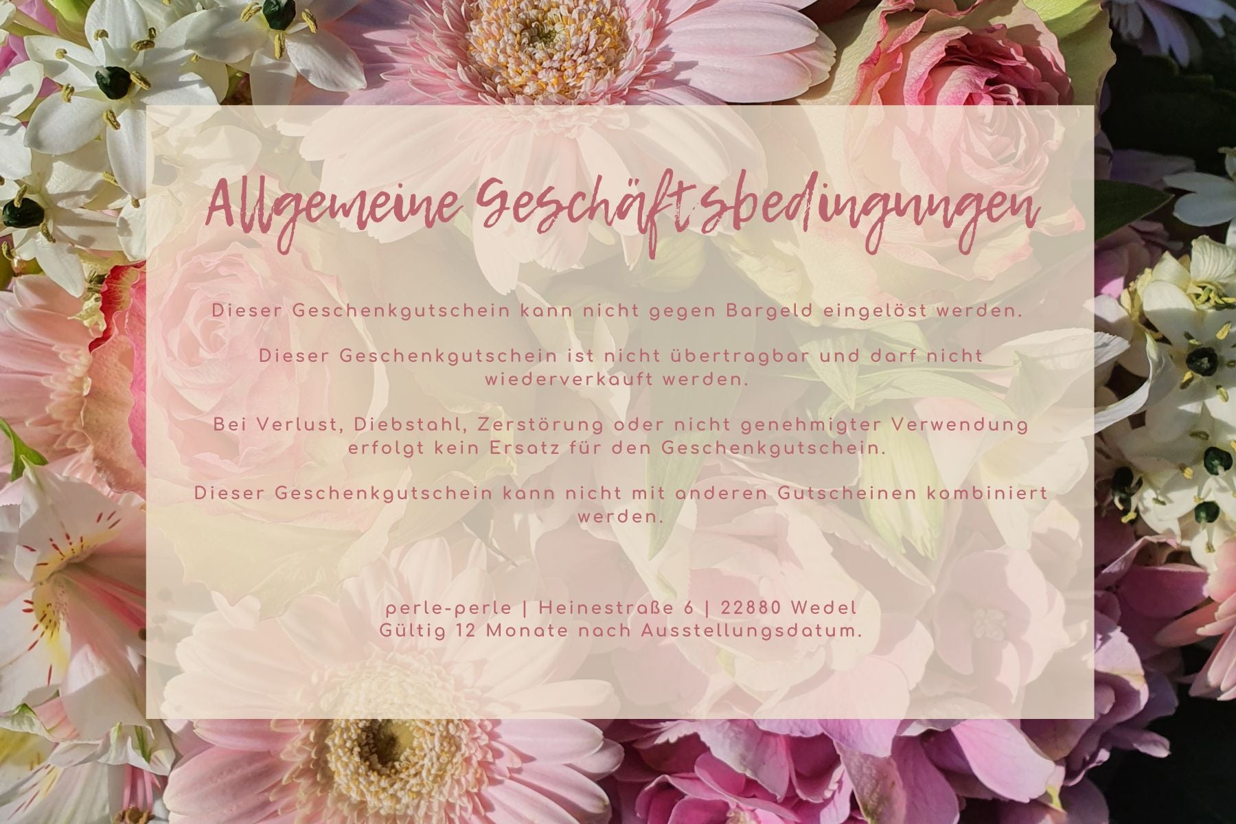 camping wagner gutschein Geschenkgutschein – Perle-Perle