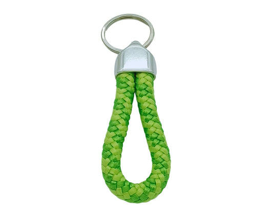Segelseil Schlüsselanhänger 10mm Einfachschlaufe, grün