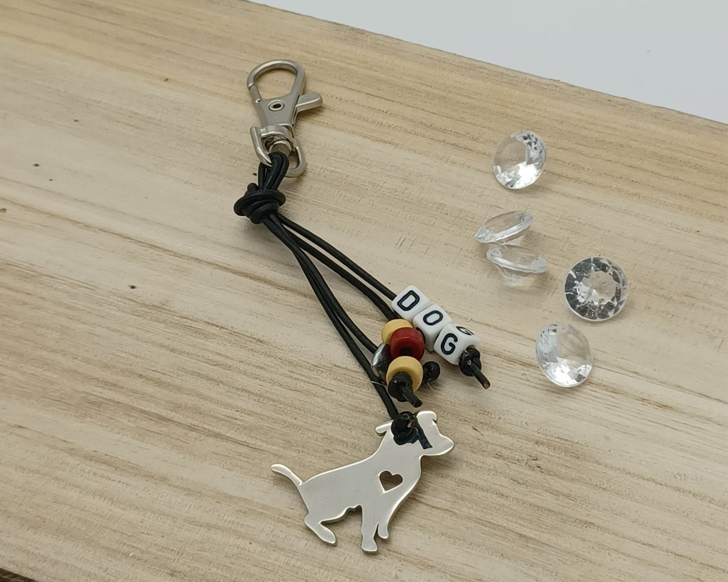 Schlüsselanhänger verschiedene, Lederband