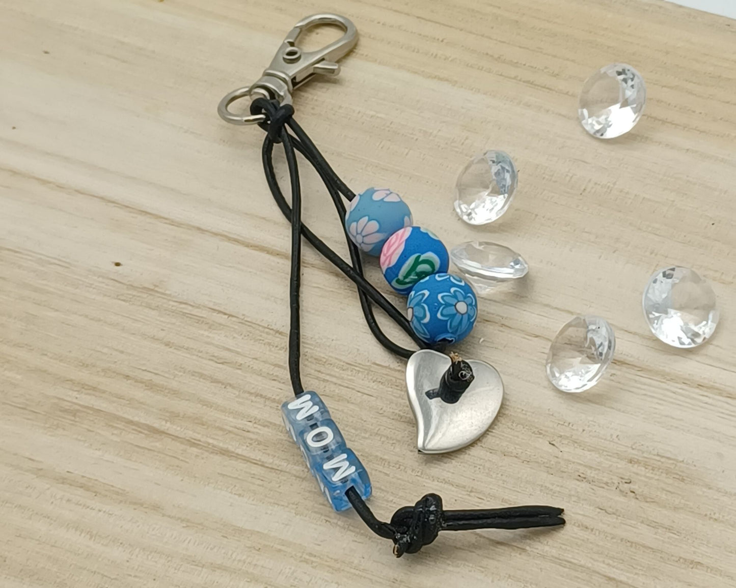 Schlüsselanhänger verschiedene, Lederband