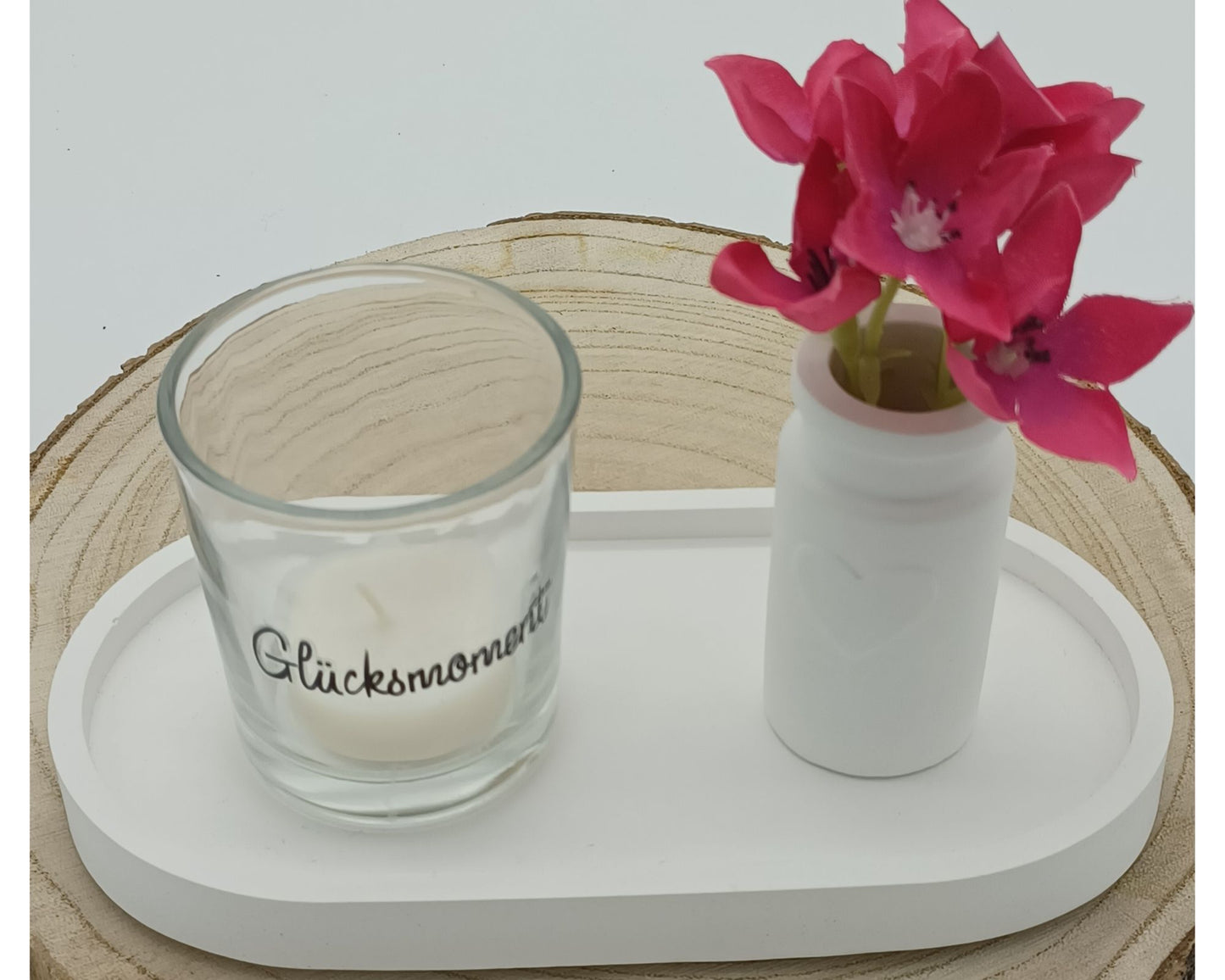 Teelichter mit Sprüchen 1