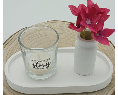 Teelichter mit Sprüchen 1