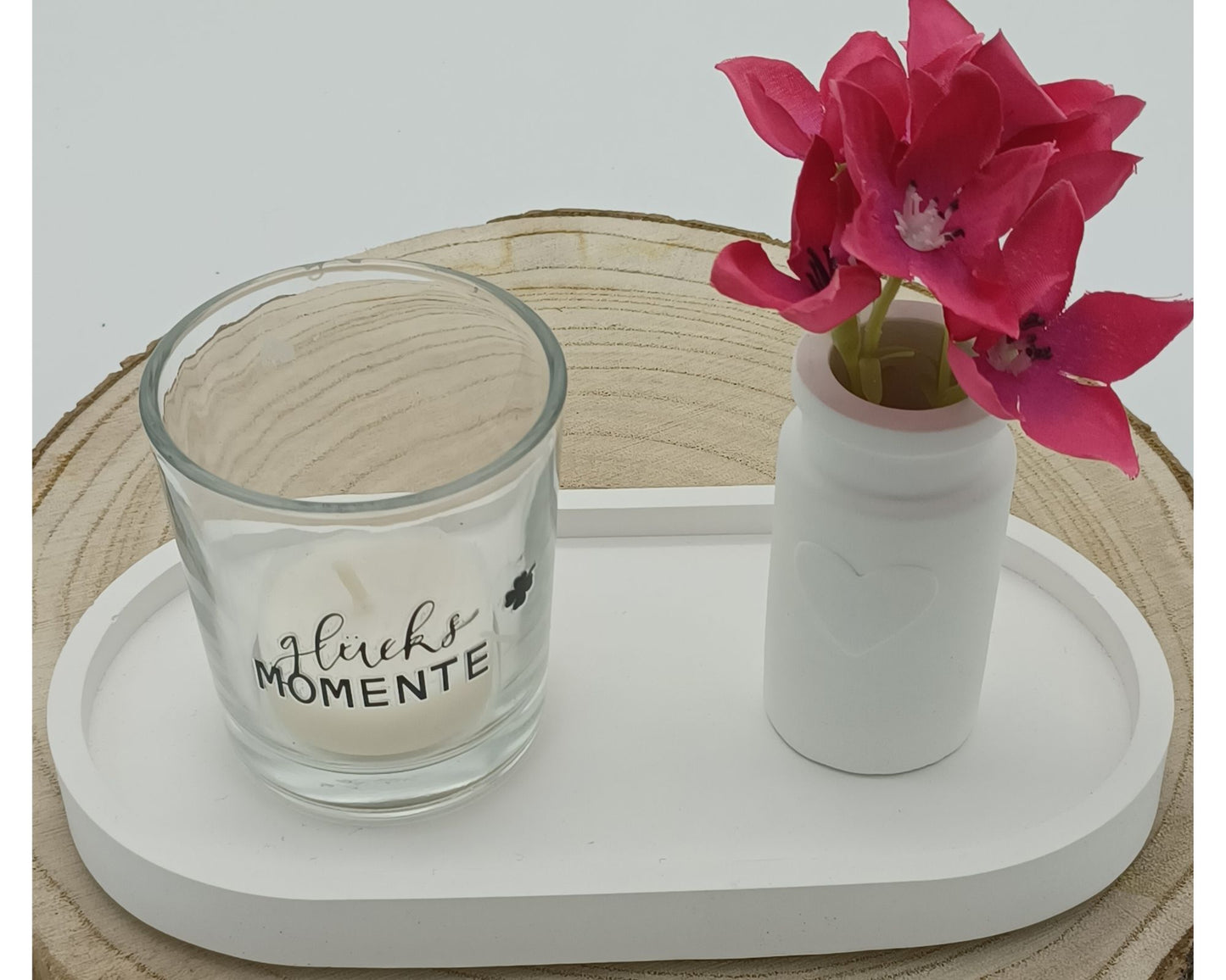 Teelichter mit Sprüchen 1