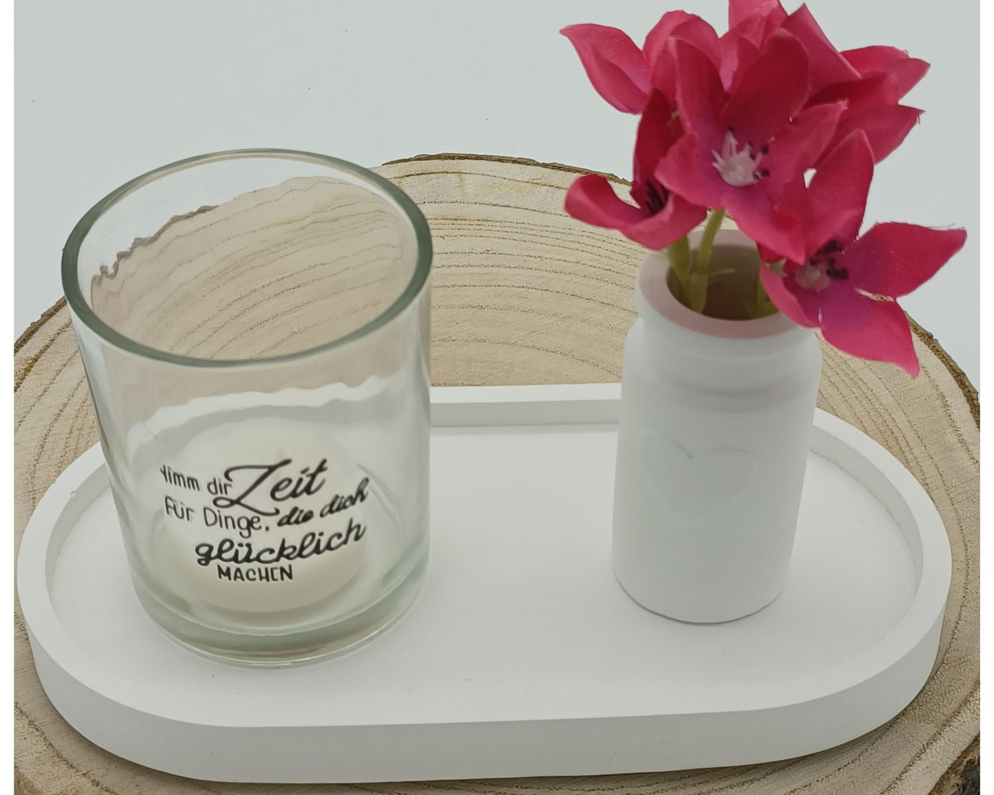 Teelichter mit Sprüchen 2