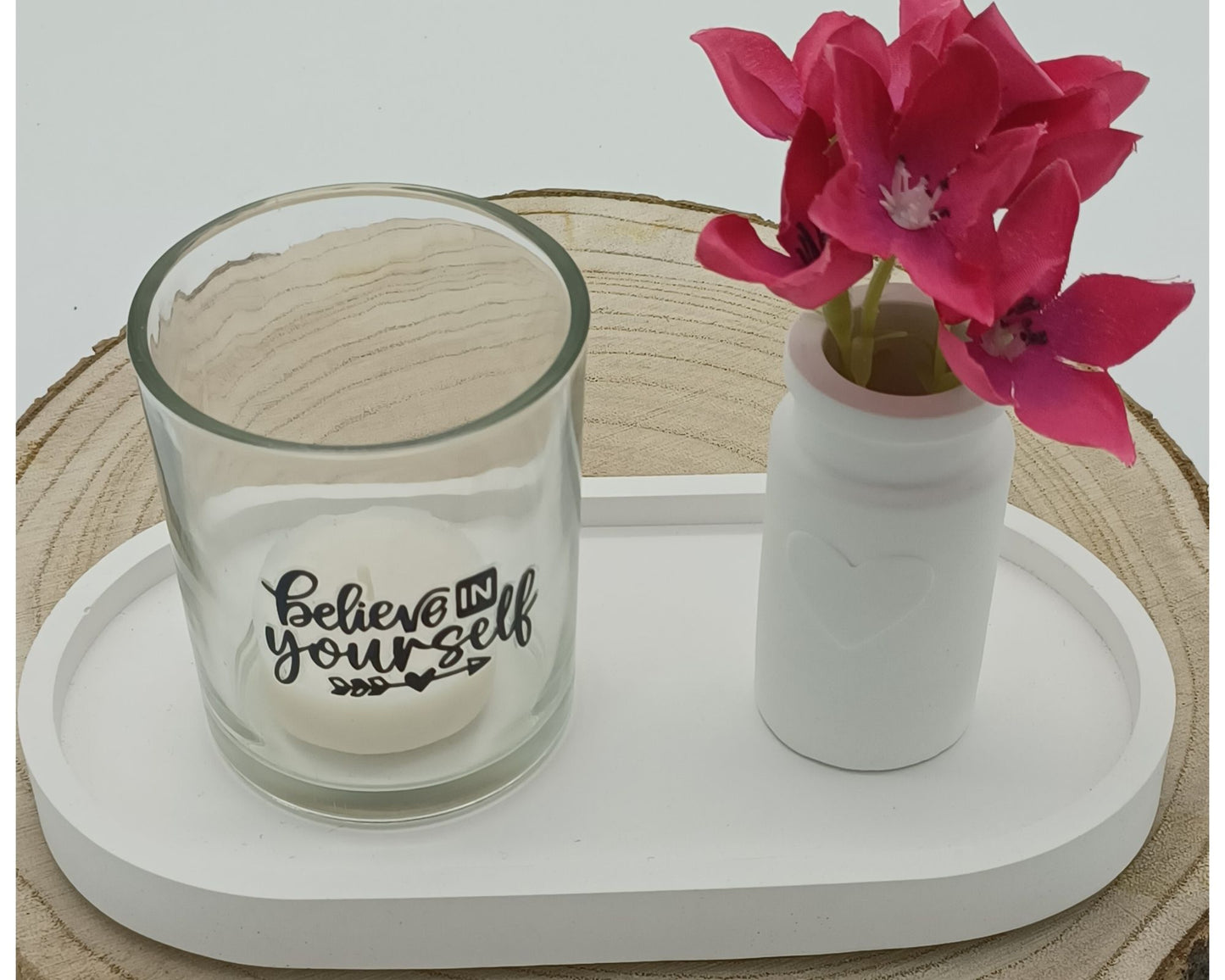 Teelichter mit Sprüchen 2