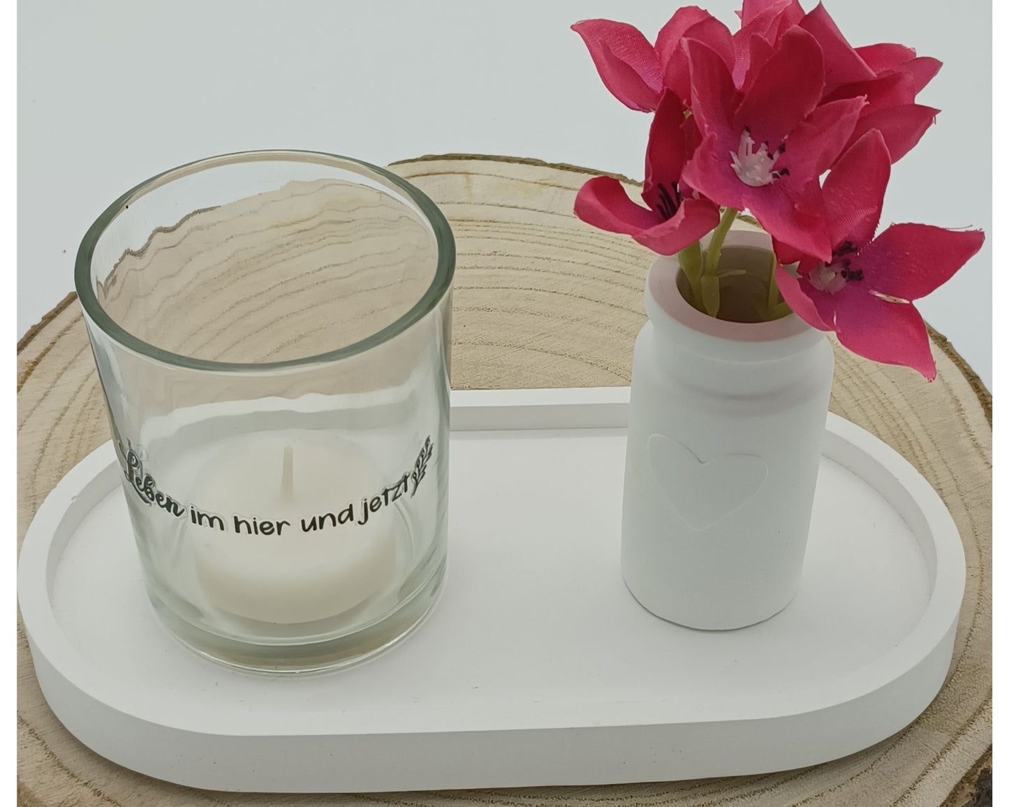 Teelichter mit Sprüchen 2