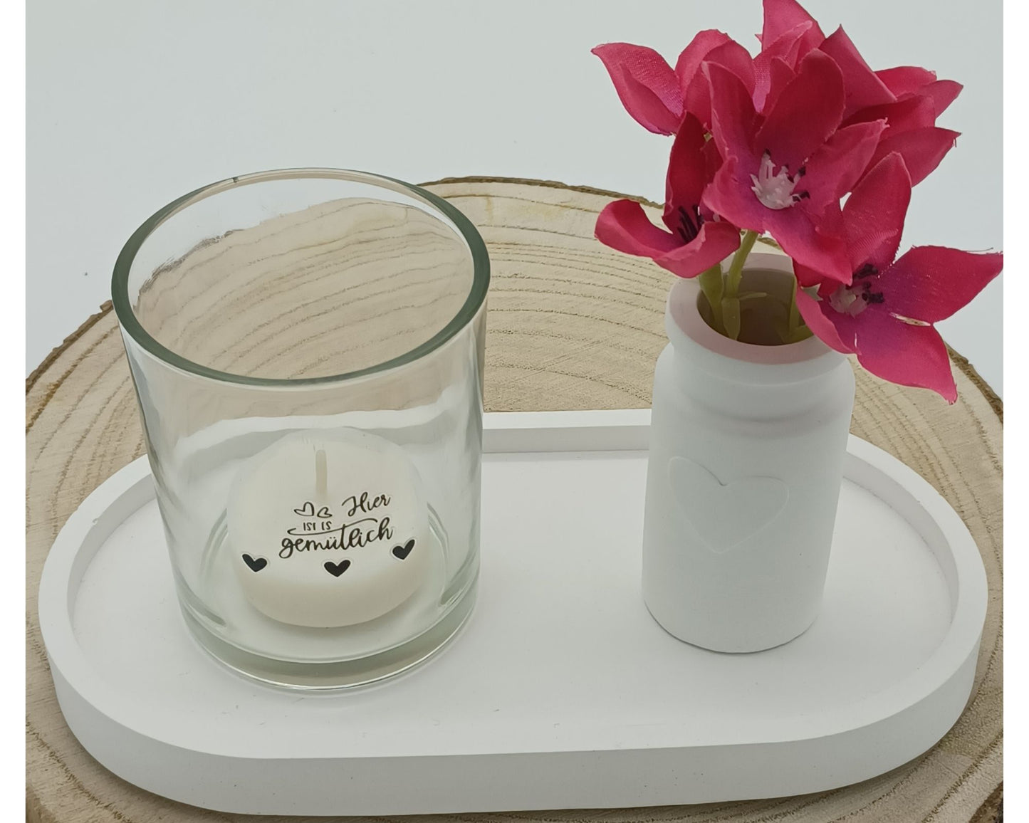 Teelichter mit Sprüchen 2