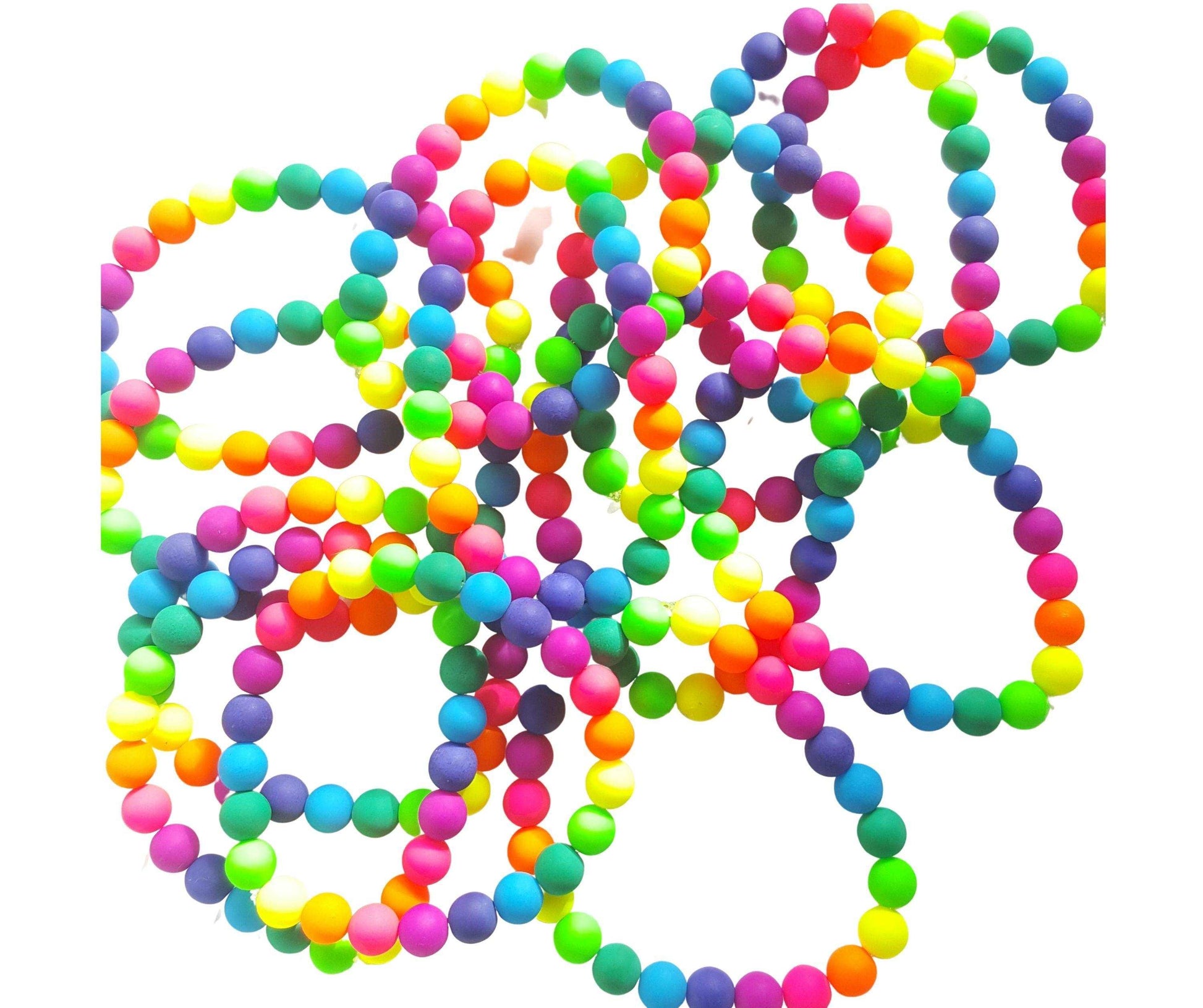 [perleperle] - Armband Neon - Bunte böhmische Glasperlen - Armband - [handgefertigter Modeschmuck]