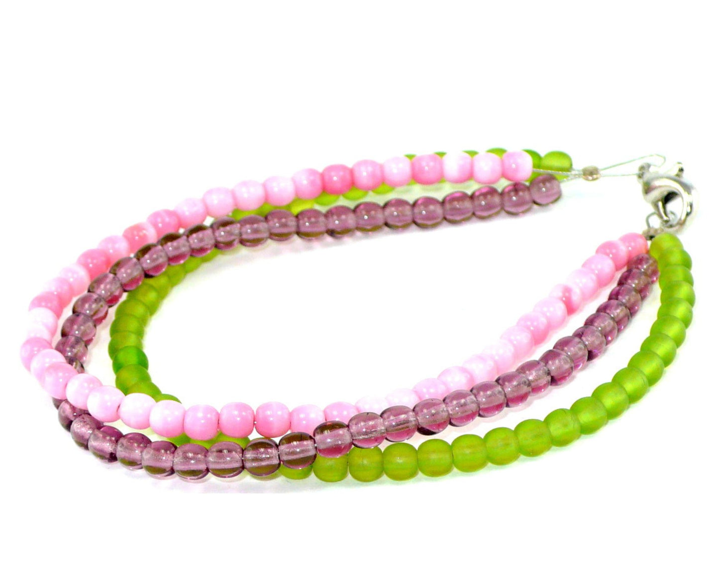 Armband Perle an Perle 3-fach