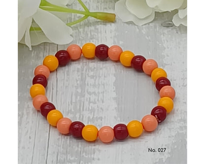 Armband, 8mm Kugel, Melina