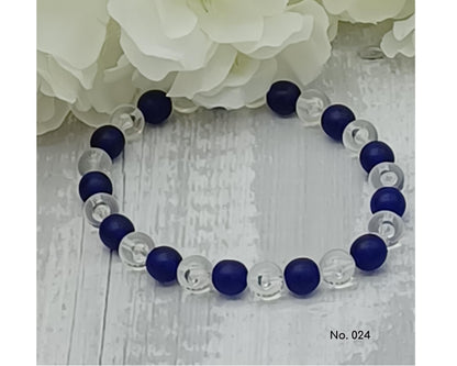 Armband, 8mm Kugel, Melina