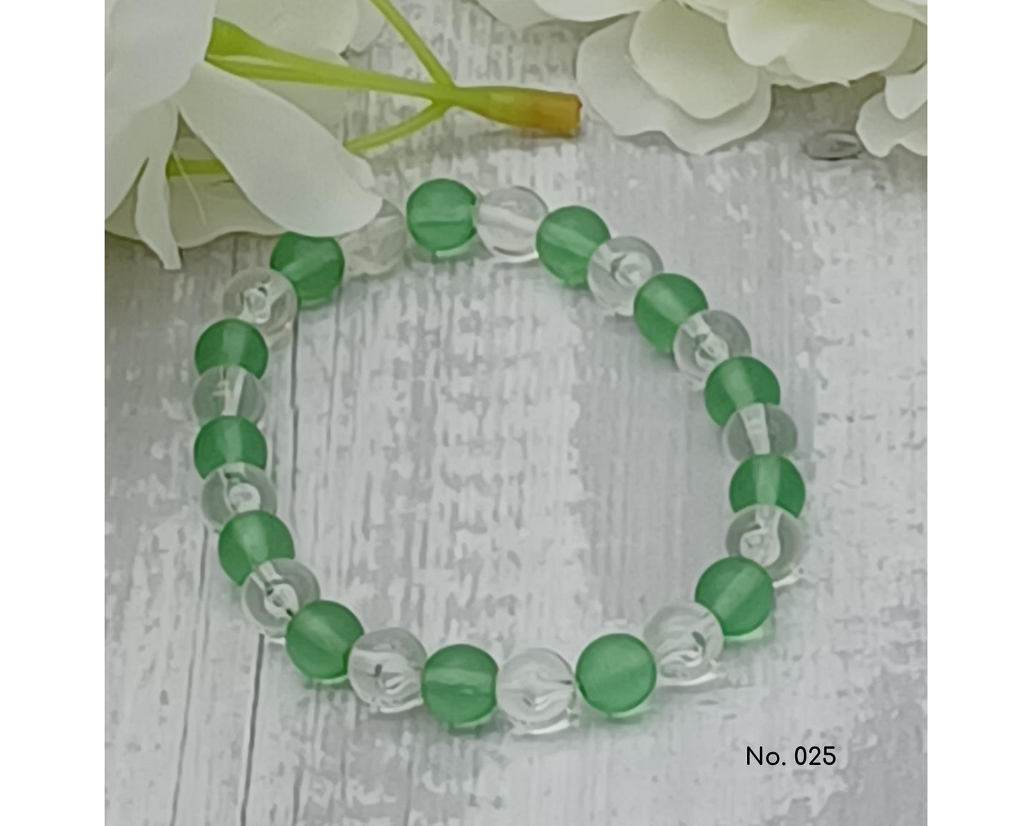 Armband, 8mm Kugel, Melina