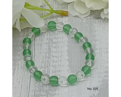 Armband, 8mm Kugel, Melina