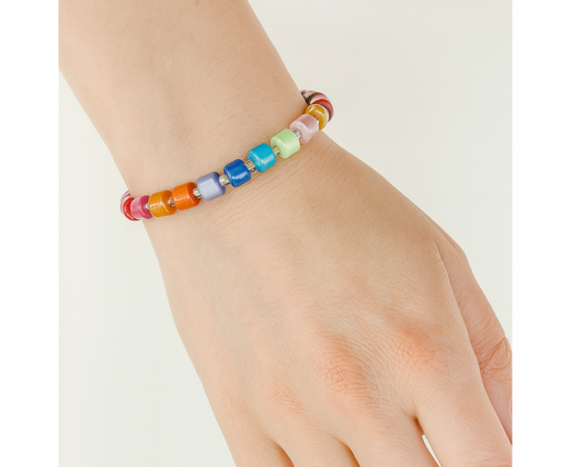 Armband Magic Miracle Perlen 8 x 9 mm Tonne, Sophie