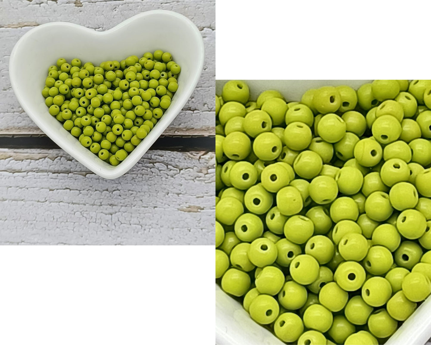 Perle rund glanz 4mm