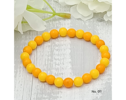 Armband, 8mm Kugel, Melina