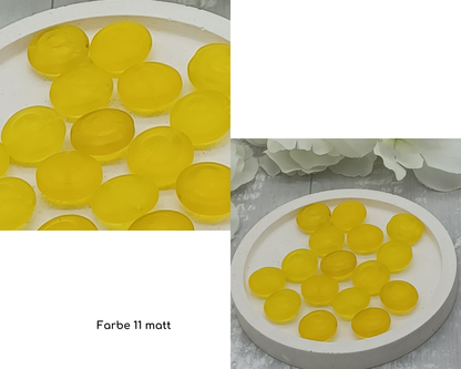 Plättchen, rund, Schneckenrillen ,flach Rund, 5 Stück