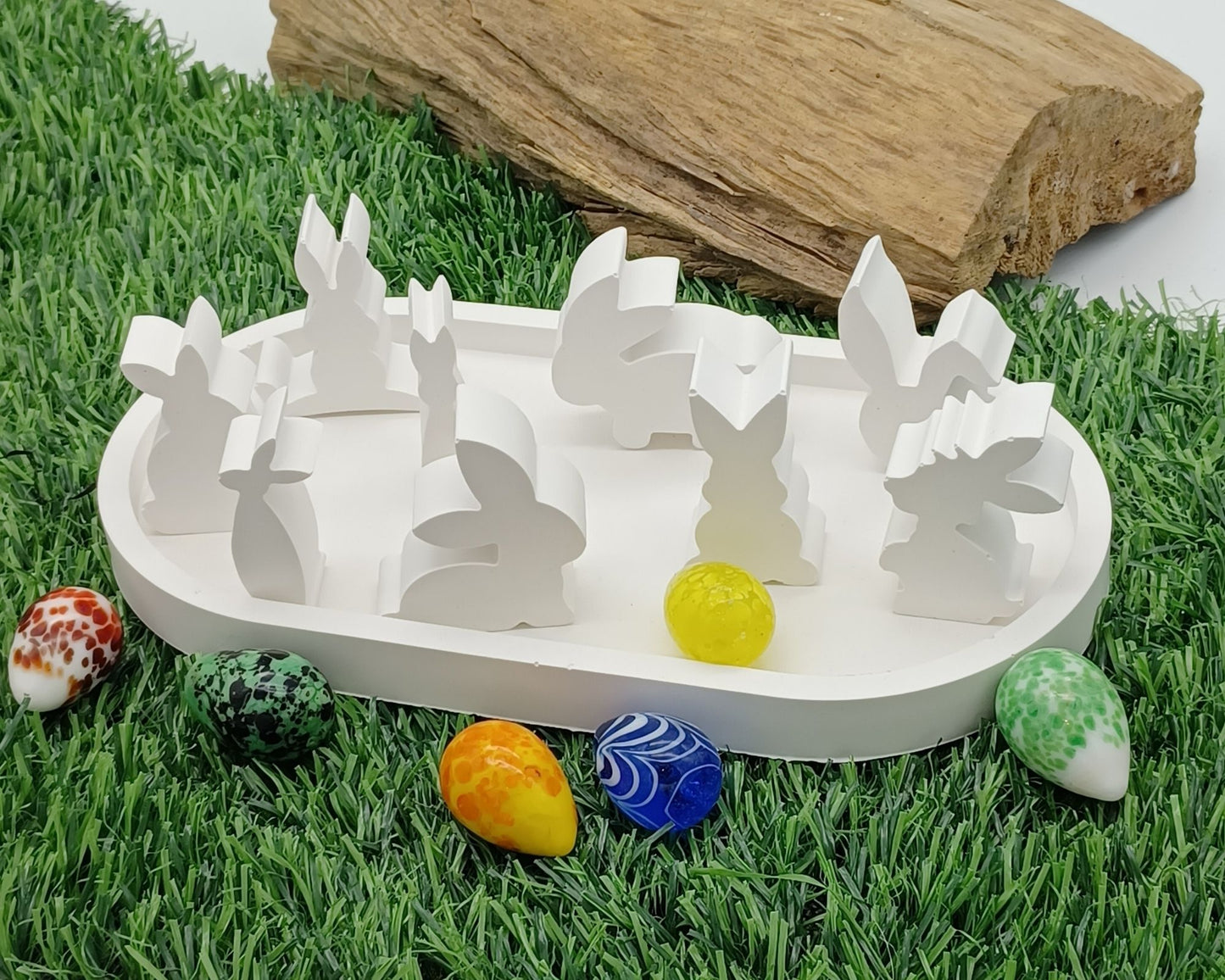 Raysin Gußformen, Ostern, Hasen Familie
