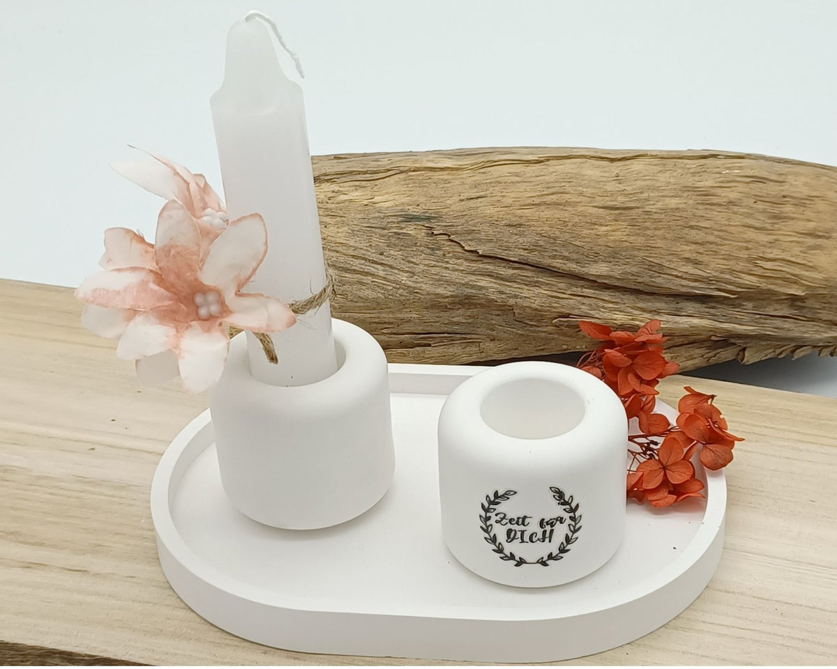 Raysin Deko, Kerzenhalter, Stabkerzenhalter – Perle-Perle