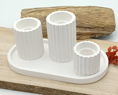 Raysin Gußformen, Kerzenhalter, Stabkerzenhalter