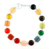 Kette handgefertigter Modeschmuck Farbe_bunt, Kategorie_Schmuck, Material_Polaris, Produkt_Halskette Perle-Perle 
